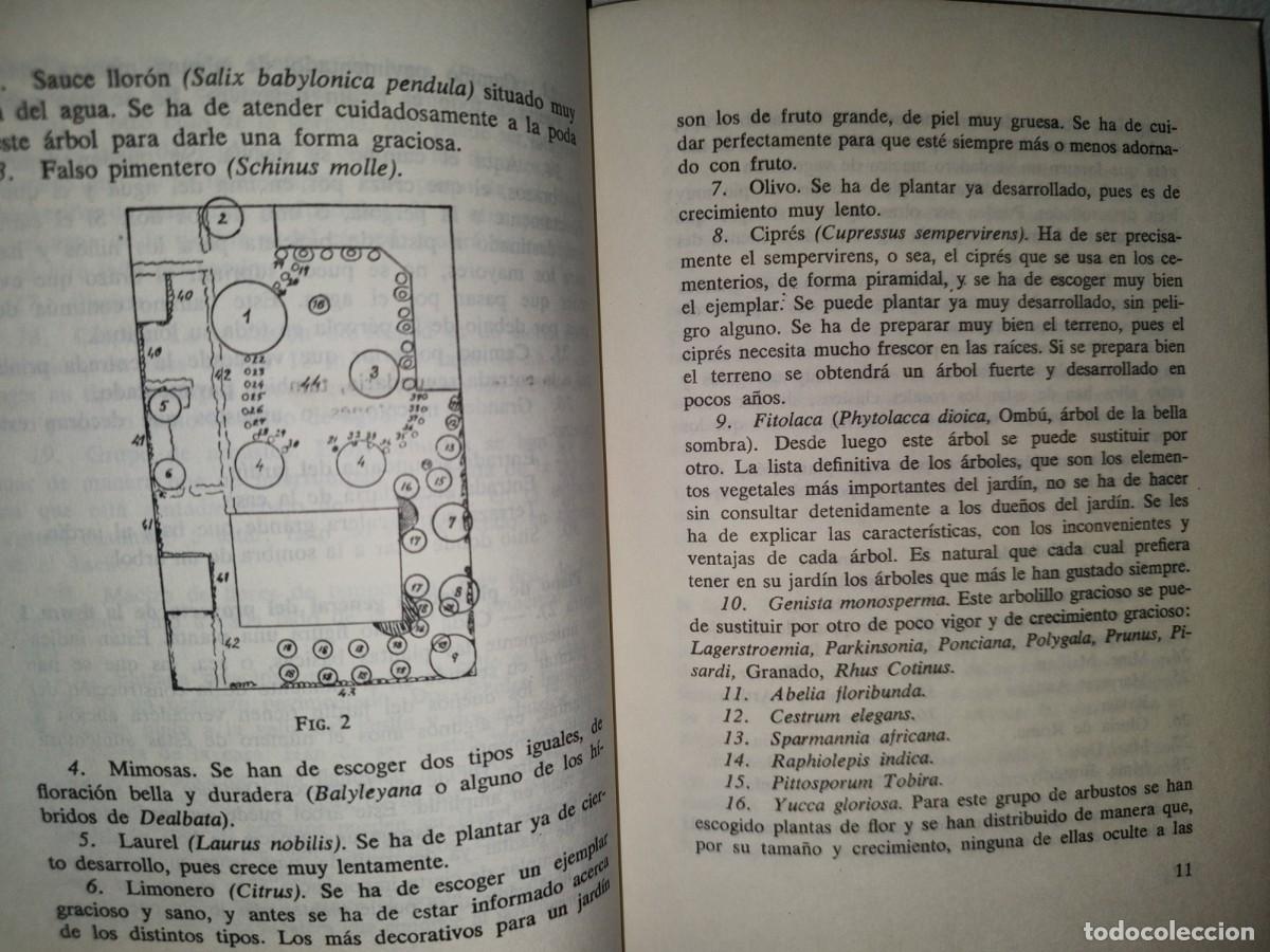 Libros de segunda mano: 202- Proyectos De Jardines - Noel Claras&oacute; - 1978 - Foto 9