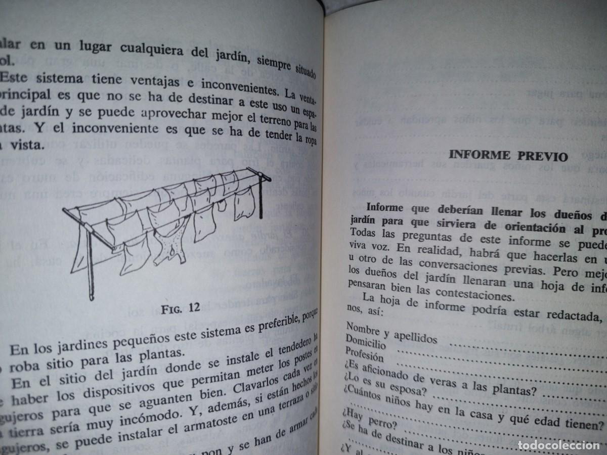 Libros de segunda mano: 202- Proyectos De Jardines - Noel Claras&oacute; - 1978 - Foto 10