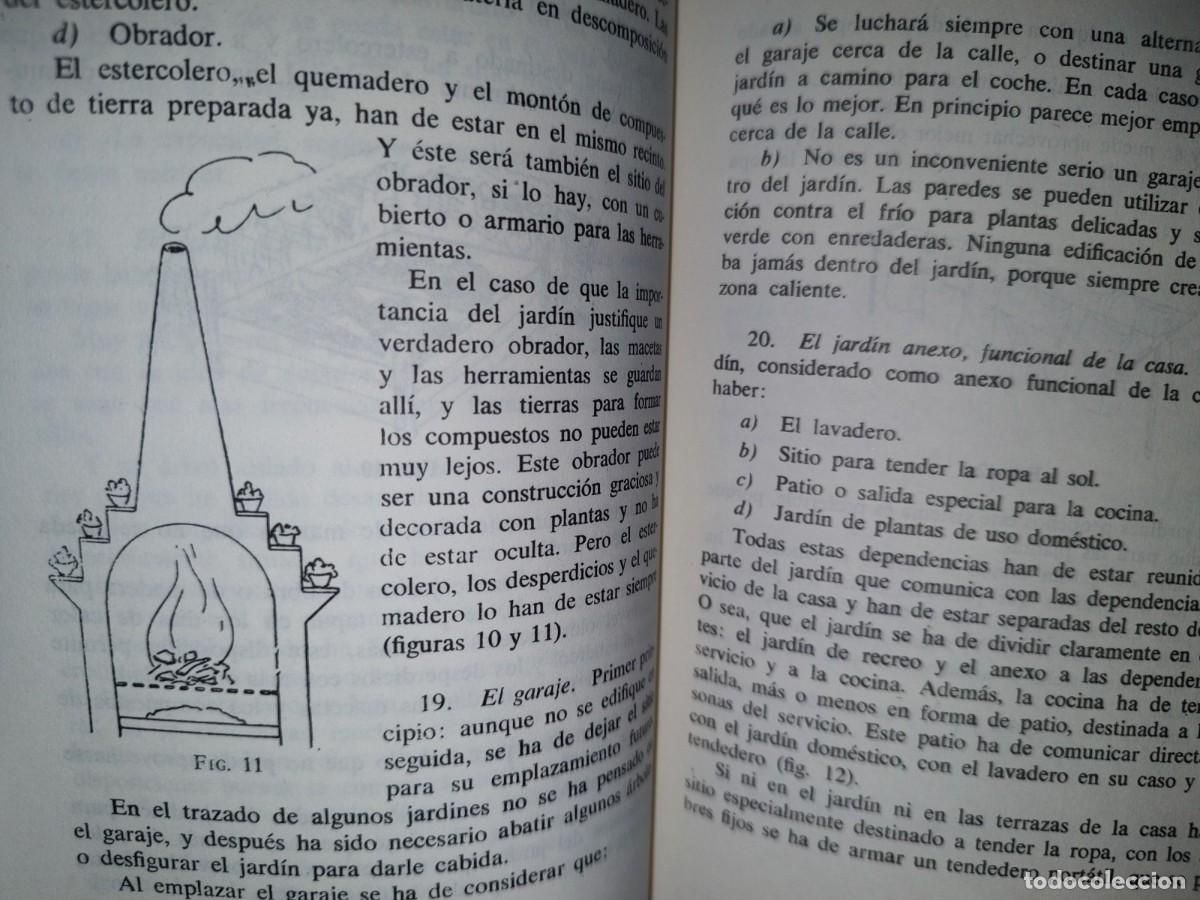 Libros de segunda mano: 202- Proyectos De Jardines - Noel Claras&oacute; - 1978 - Foto 11