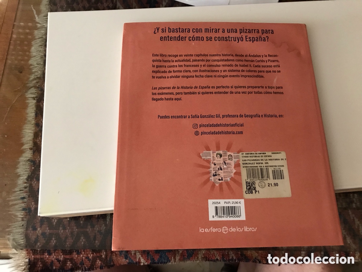 Libros de segunda mano: Las Pizarras de la historia de Espa&ntilde;a. Sof&iacute;a Gonz&aacute;lez Gil - Foto 2