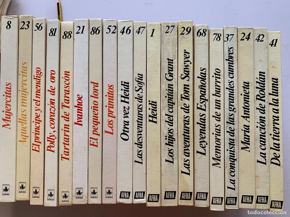 Libros de segunda mano: Lote de 19 libros juveniles de Ediciones Auriga S.A
