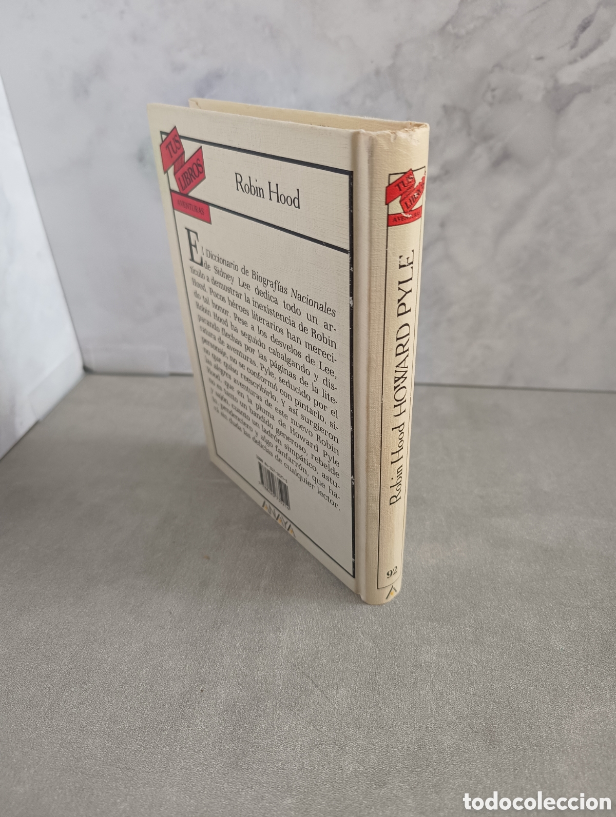 Libros de segunda mano: HOWARD PYLE. LAS ALEGRES AVENTURAS DE ROBIN HOOD. ANAYA TUS LIBROS. PRIMERA EDICI&Oacute;N - Foto 3