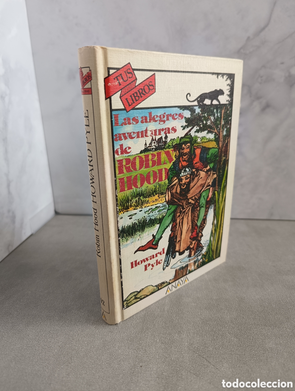 Libros de segunda mano: HOWARD PYLE. LAS ALEGRES AVENTURAS DE ROBIN HOOD. ANAYA TUS LIBROS. PRIMERA EDICI&Oacute;N - Foto 1