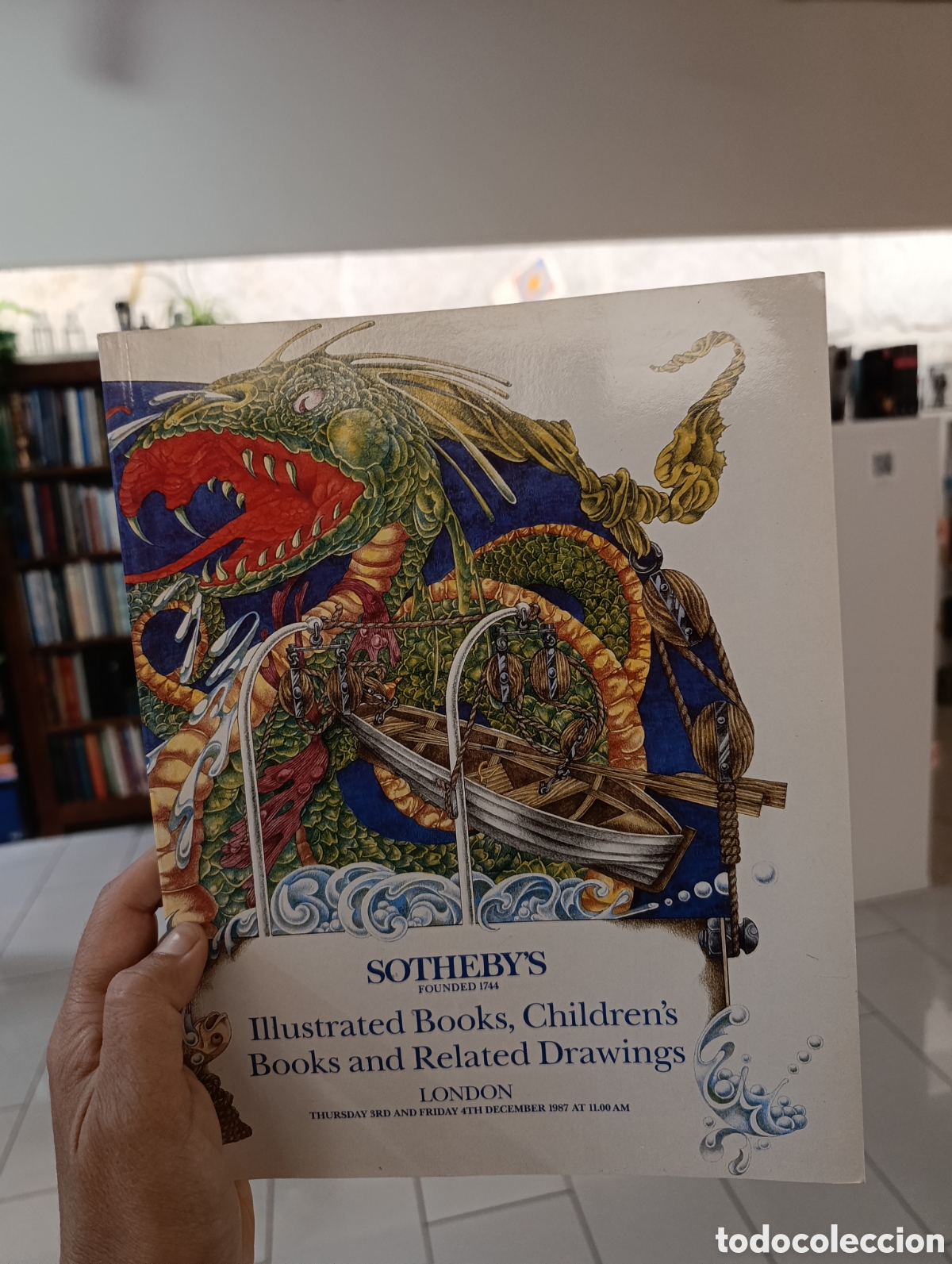 Libros de segunda mano: CAT&Aacute;LOGO SUBASTA SOTHEBYS, 1987 - LIBRO ILUSTRADO, INFANTIL