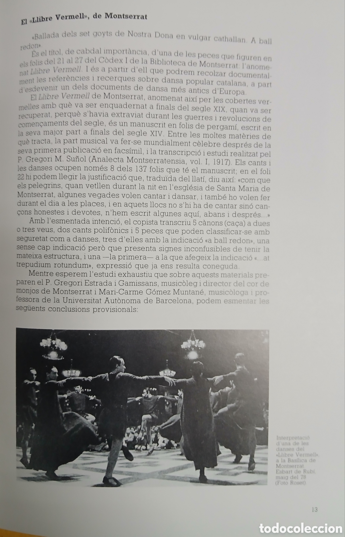 Libros de segunda mano: Hist&ograve;ria de la dansa a Catalunya - Foto 5