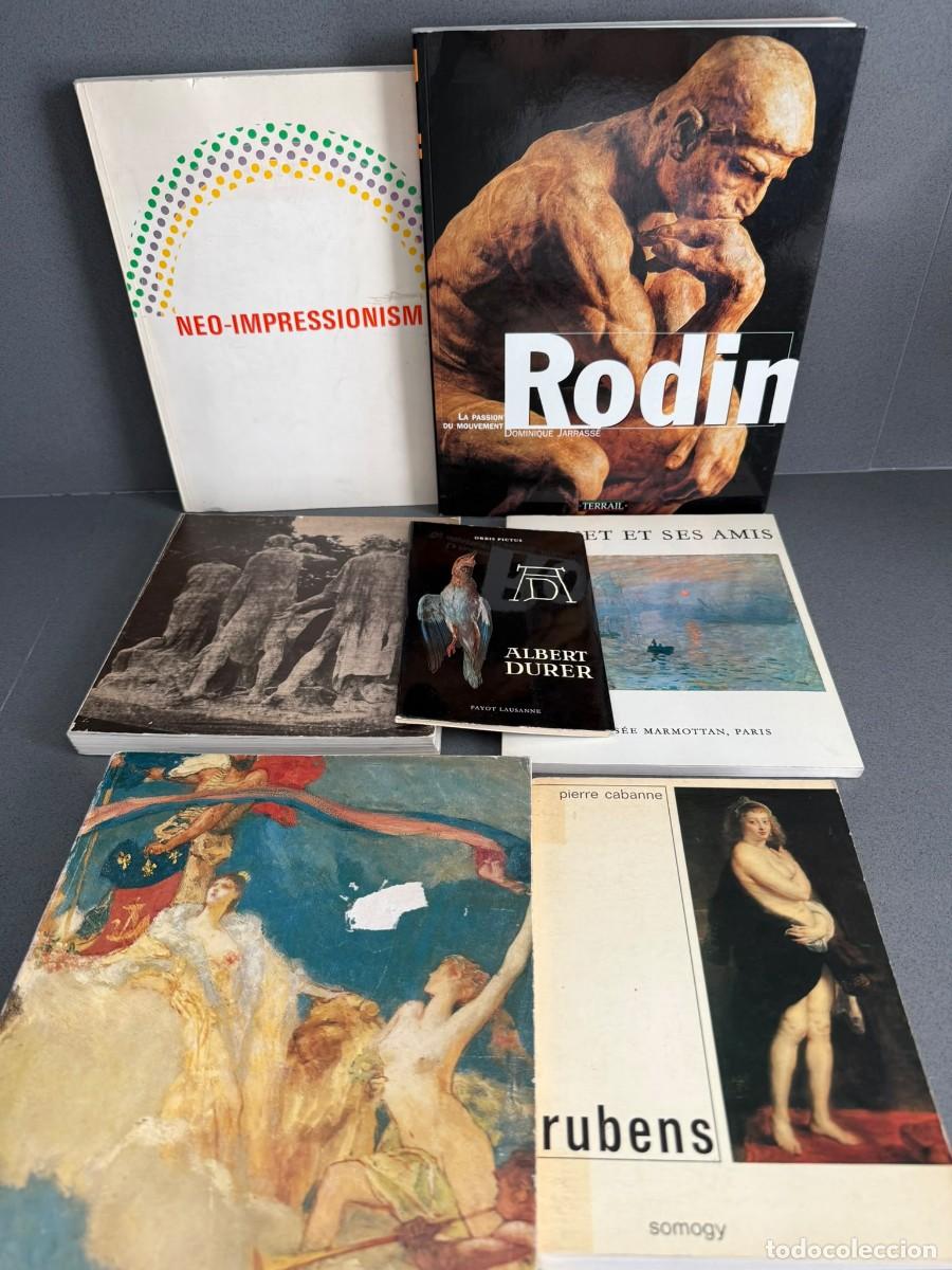 Libros de segunda mano: LOTE LIBROS ARTE FRANCES MONET RODIN ALBERTO DURERO RUBENS - IMPRESIONISMO PINTURA ESCULTURA