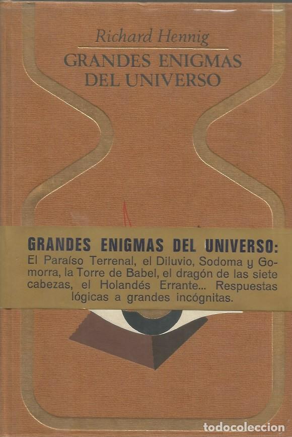 Libros de segunda mano: GRANDES ENIGMAS DEL UNIVERSO-Richard Hennig OTROS MUNDOS JANES