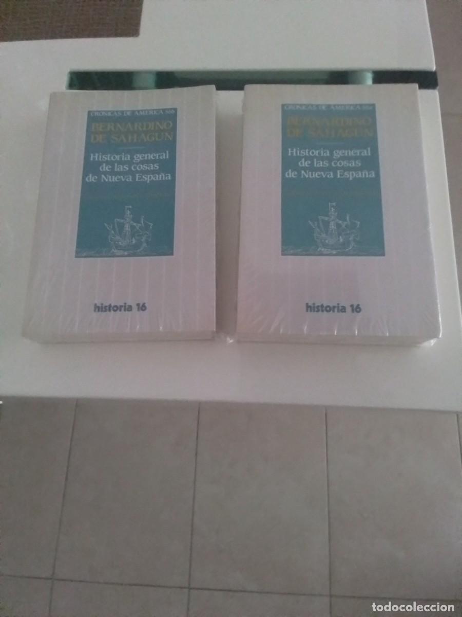 Libros de segunda mano: Bernardino de Sahag&uacute;n - Historia general de Nueva Espa&ntilde;a. Cr&oacute;nicas de Am&eacute;rica Indias historia 16