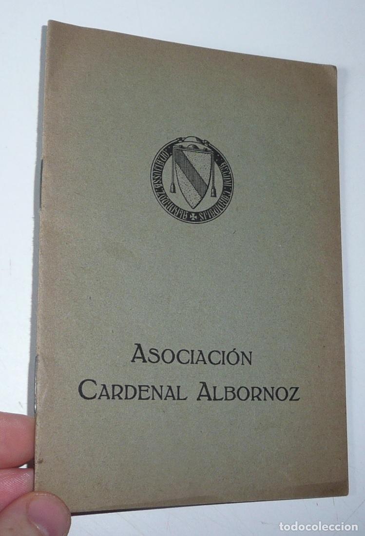 Libros de segunda mano: Asociaci&oacute;n Cardenal Albornoz. Bolet&iacute;n de adhesi&oacute;n (1939)