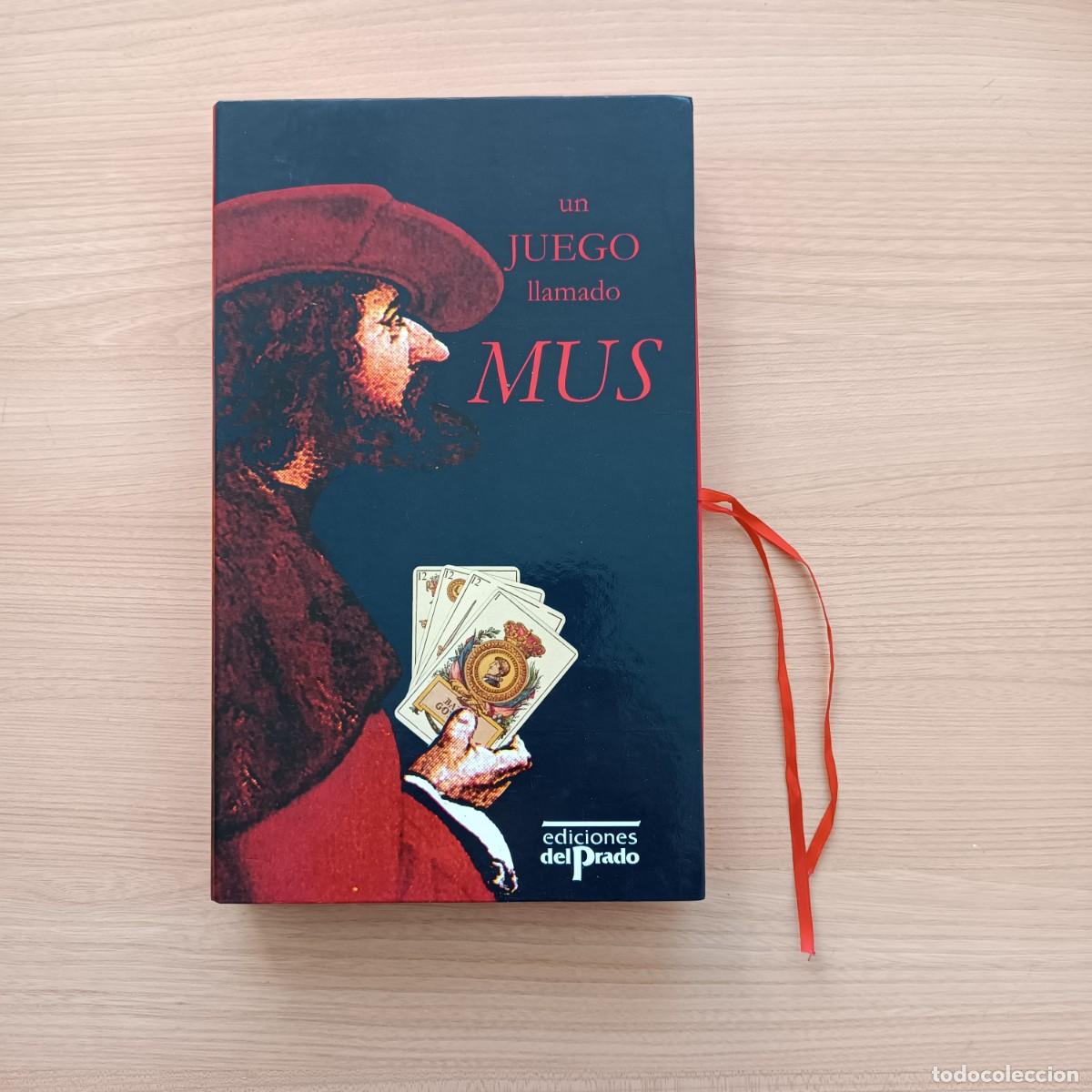 Libros de segunda mano: Un juego llamado Mus. Ediciones del Prado. Caja con libro, piezas para apostar, baraja goyesca...