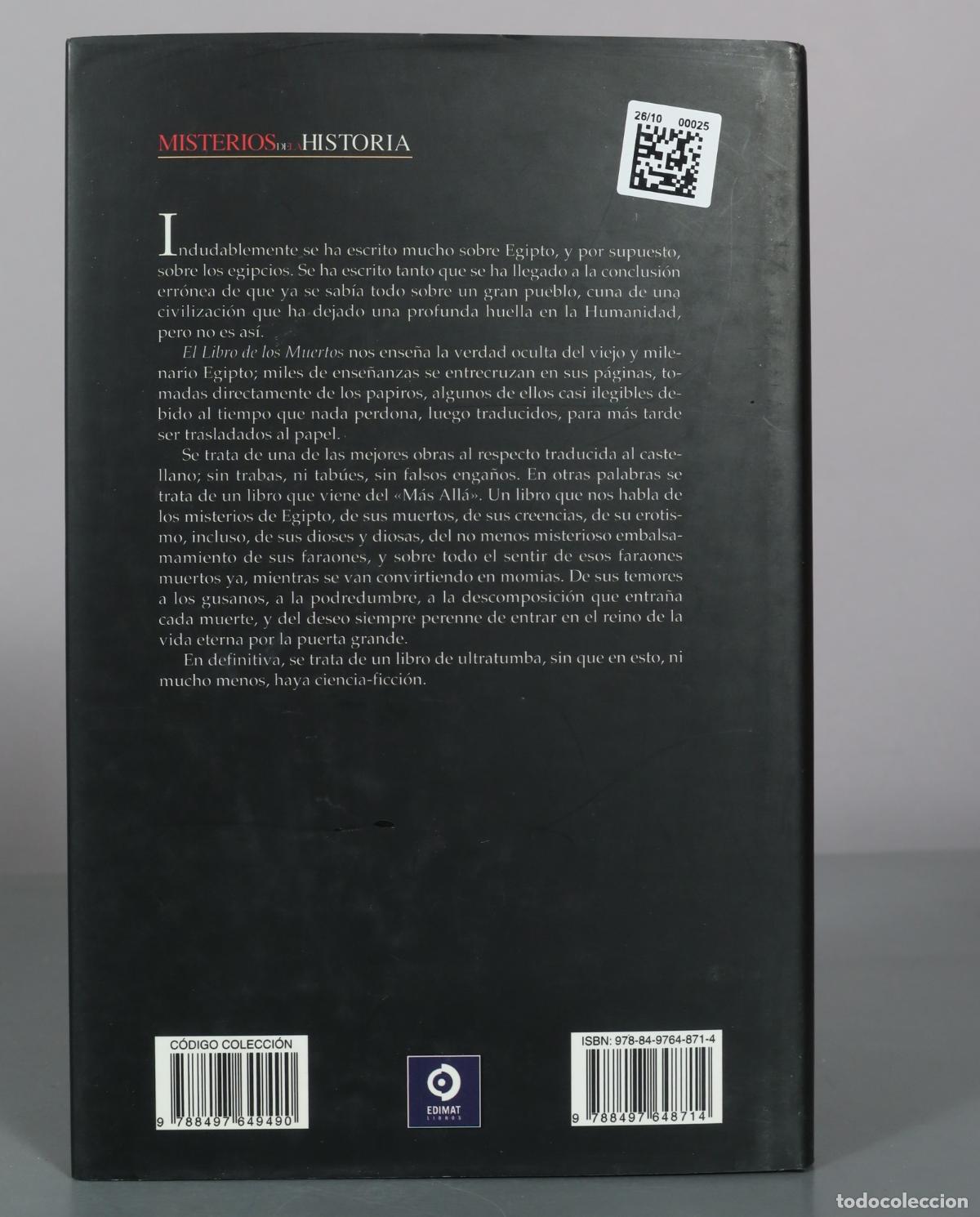 Libros de segunda mano: El libro de los muertos - An&oacute;nimo - Edimat Libros - Foto 2