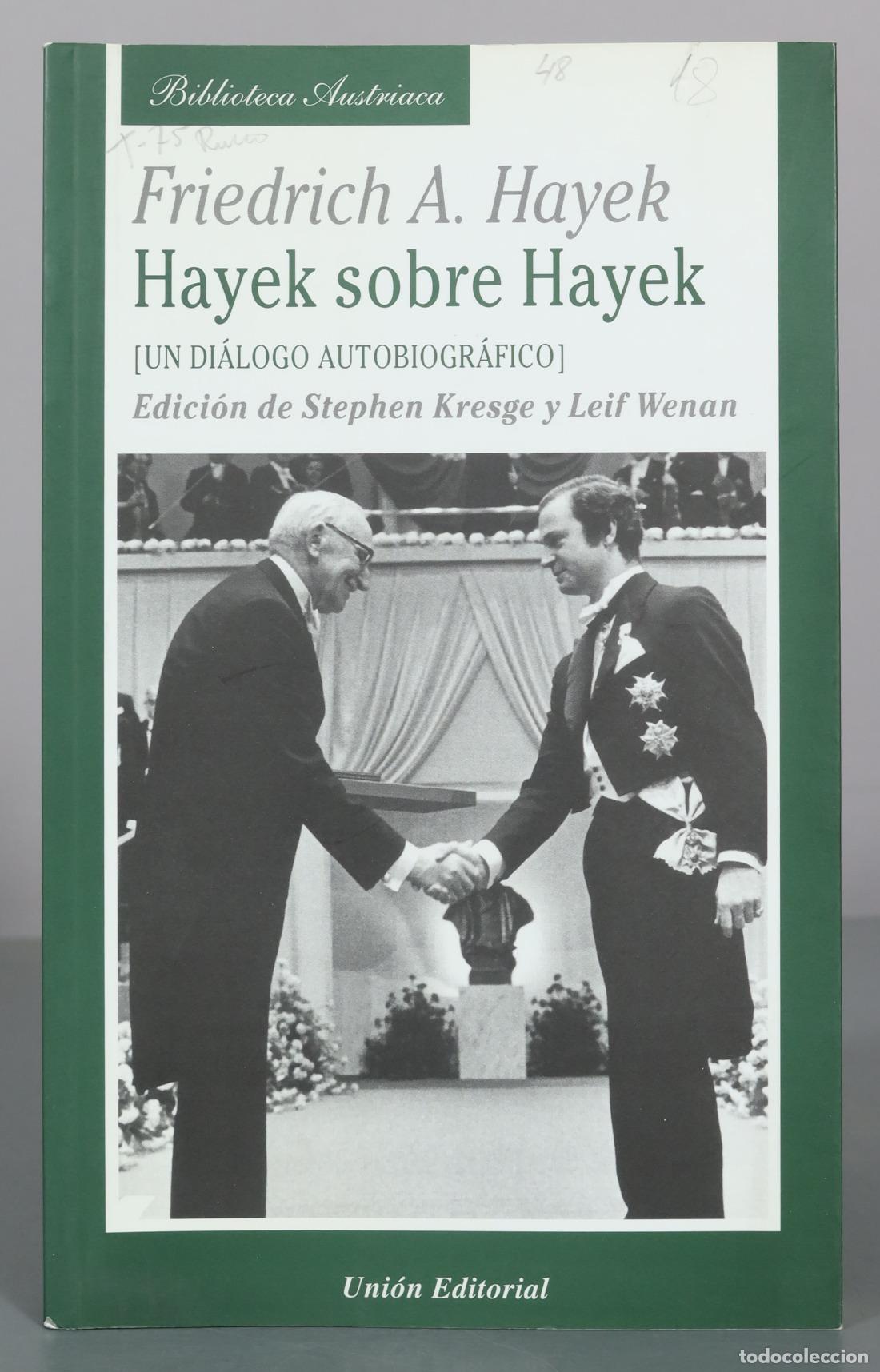 Libros de segunda mano: Hayek sobre Hayek - Friedrich A. Hayek - Uni&oacute;n Editorial