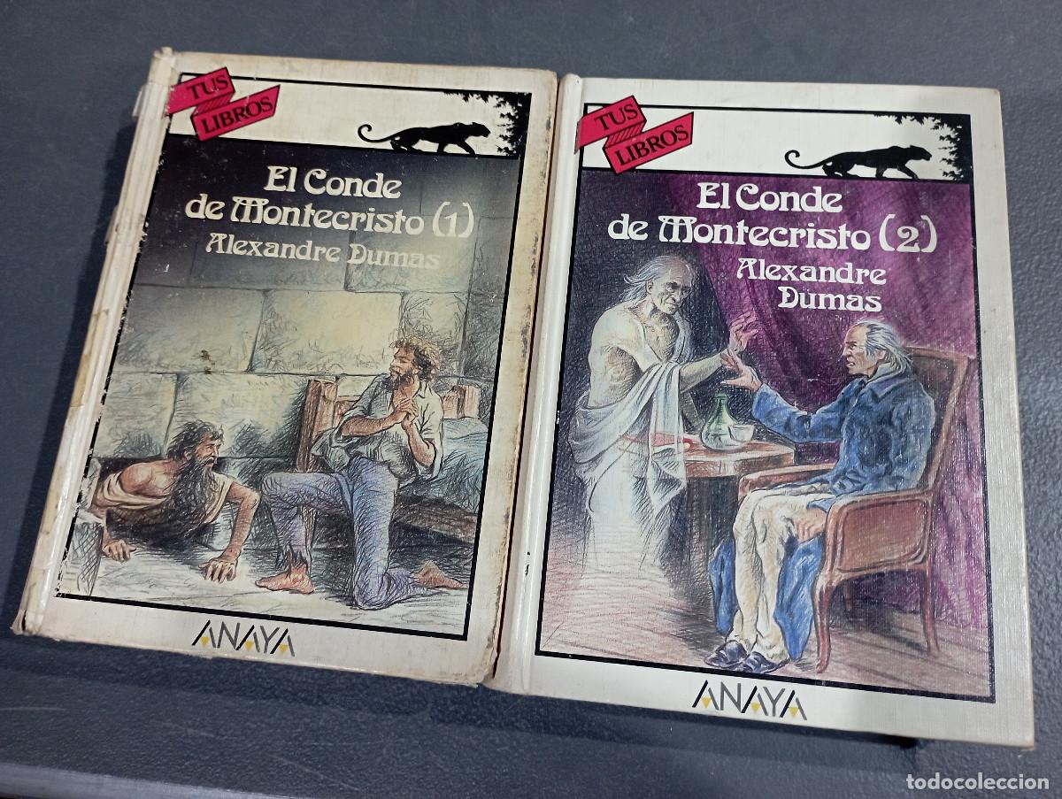 Libros de segunda mano: El conde de Montecristo 1 y 2 - Alexandre Dumas - 1ra edicion - TUS LIBROS ANAYA - B3