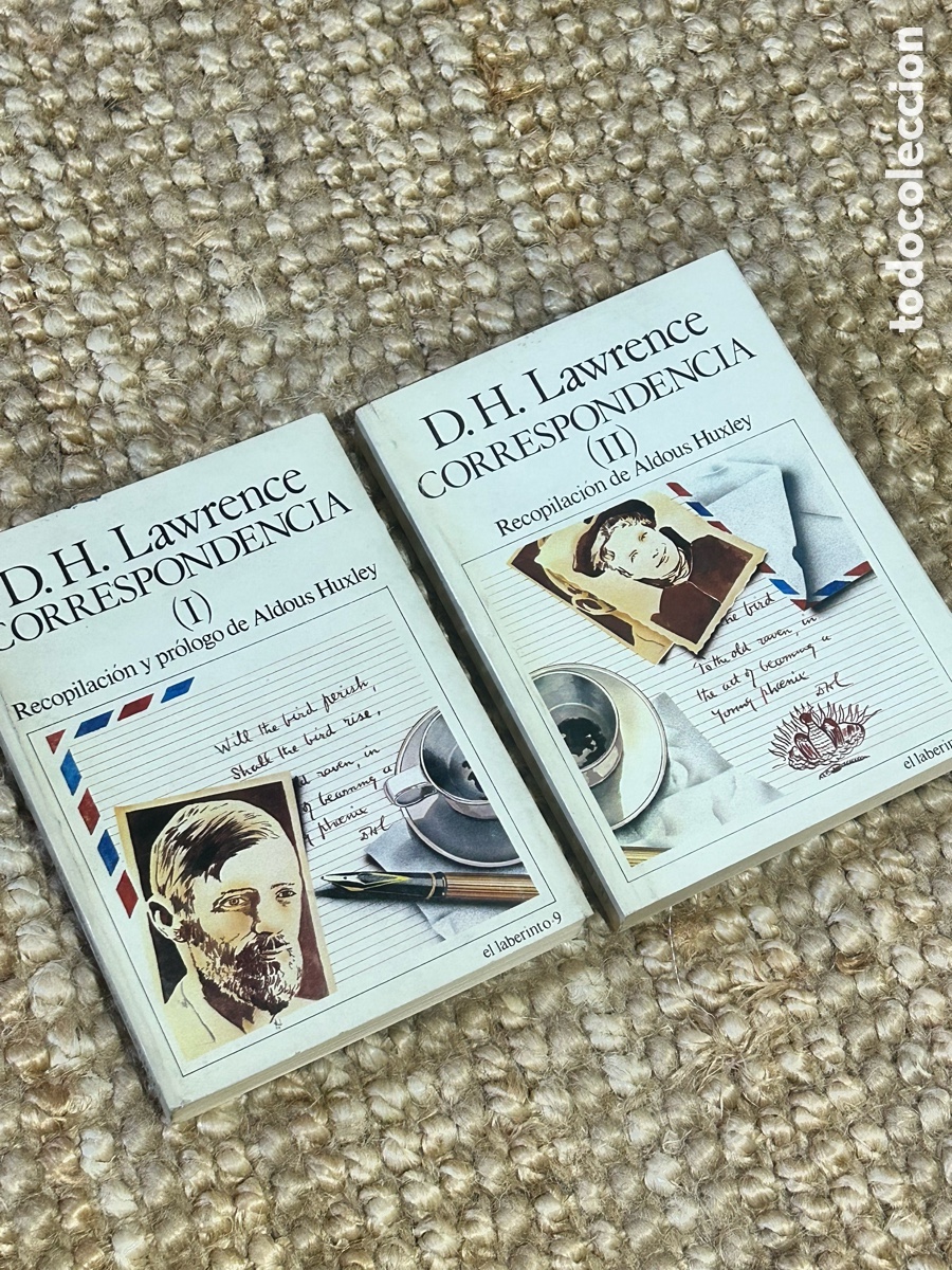 Libros de segunda mano: Correspondencia (2 vol.) - D. H. Lawrence - Nuevo Arte Thor (1984)