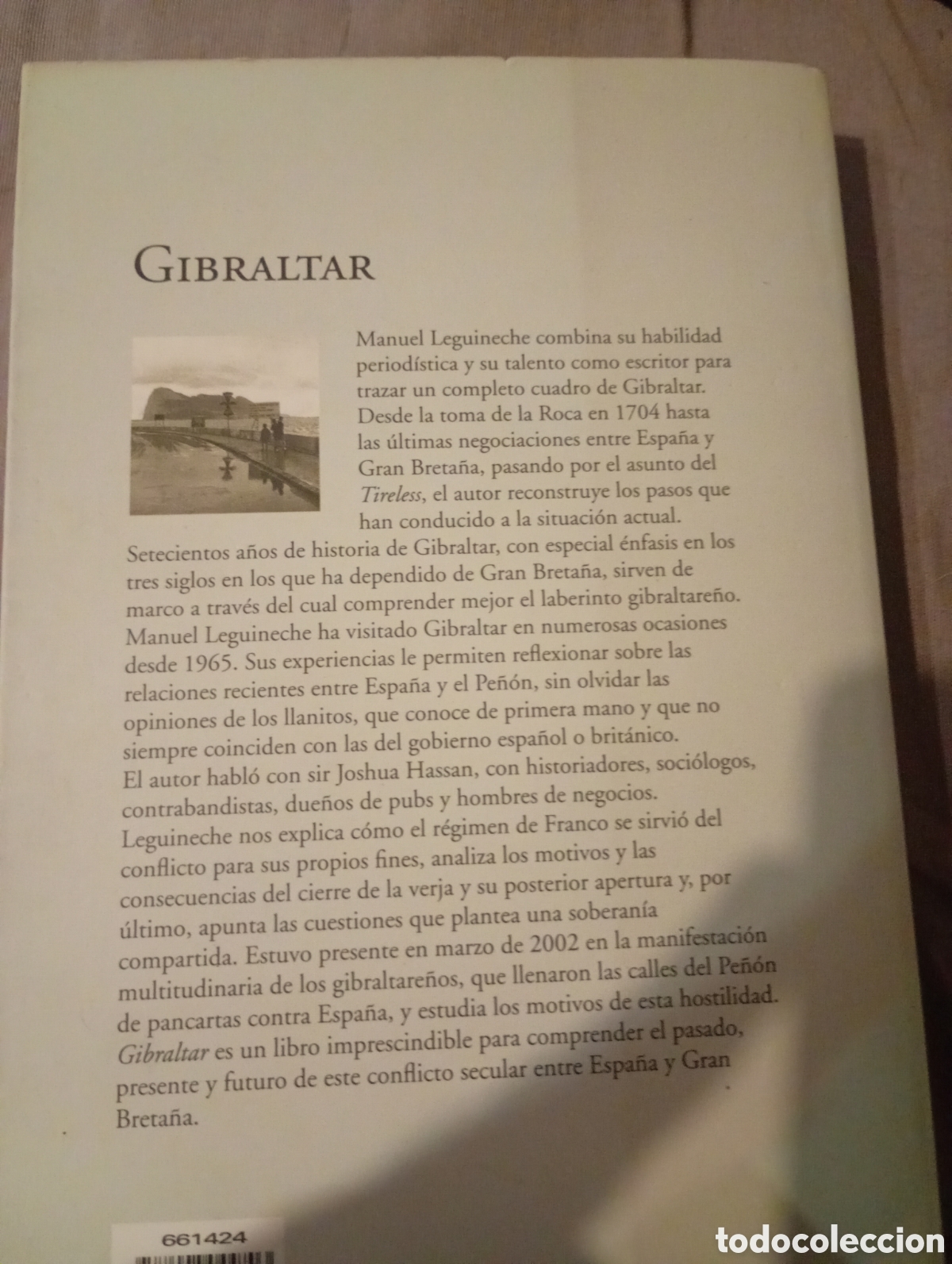 Libros de segunda mano: Gibraltar Manuel Leguineche - Foto 2
