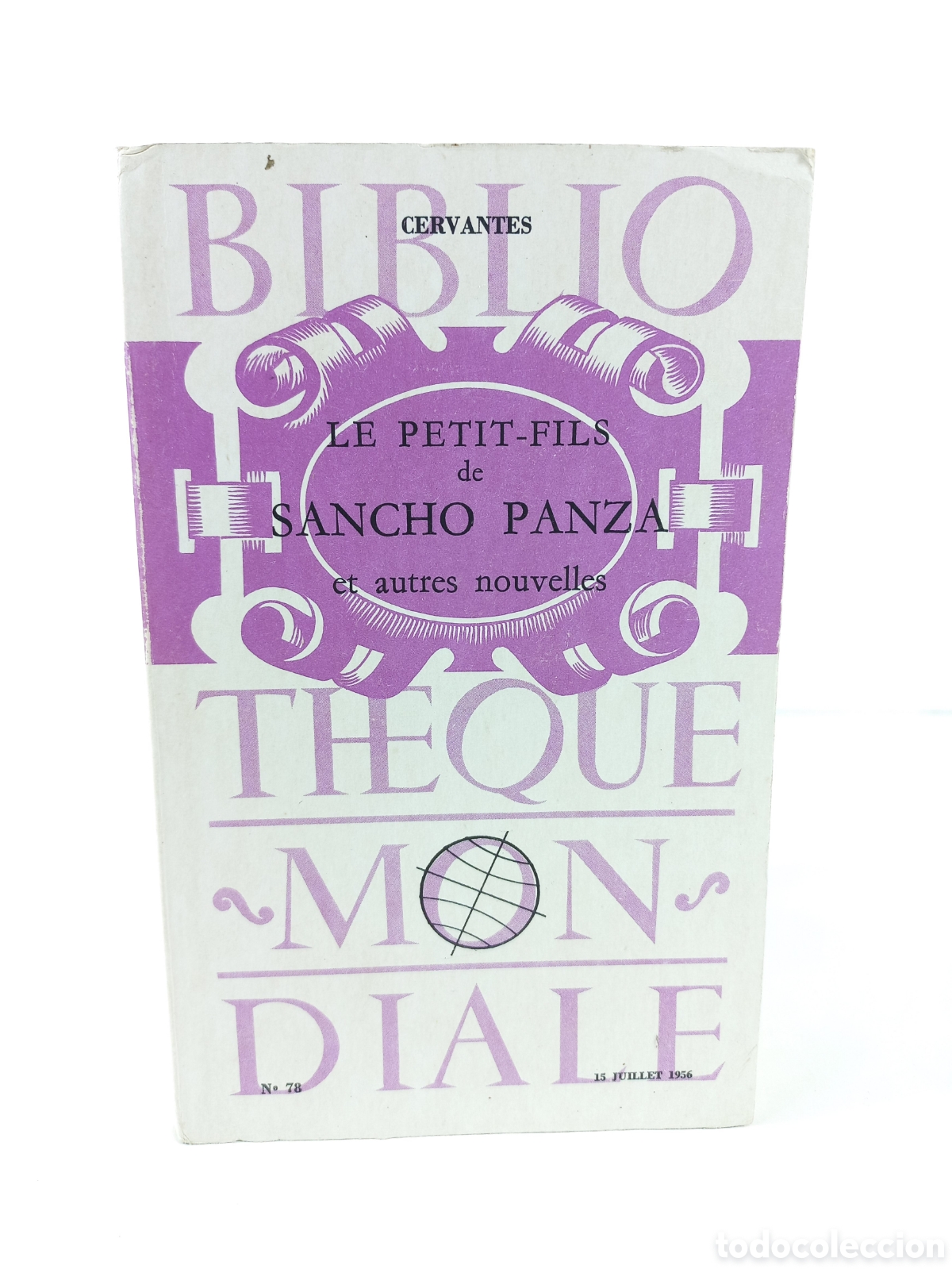 Libros de segunda mano: Le Petit-Fils de Sancho Panza et autres Nouvelles. Cervantes. Bibliotheque Mondiale.