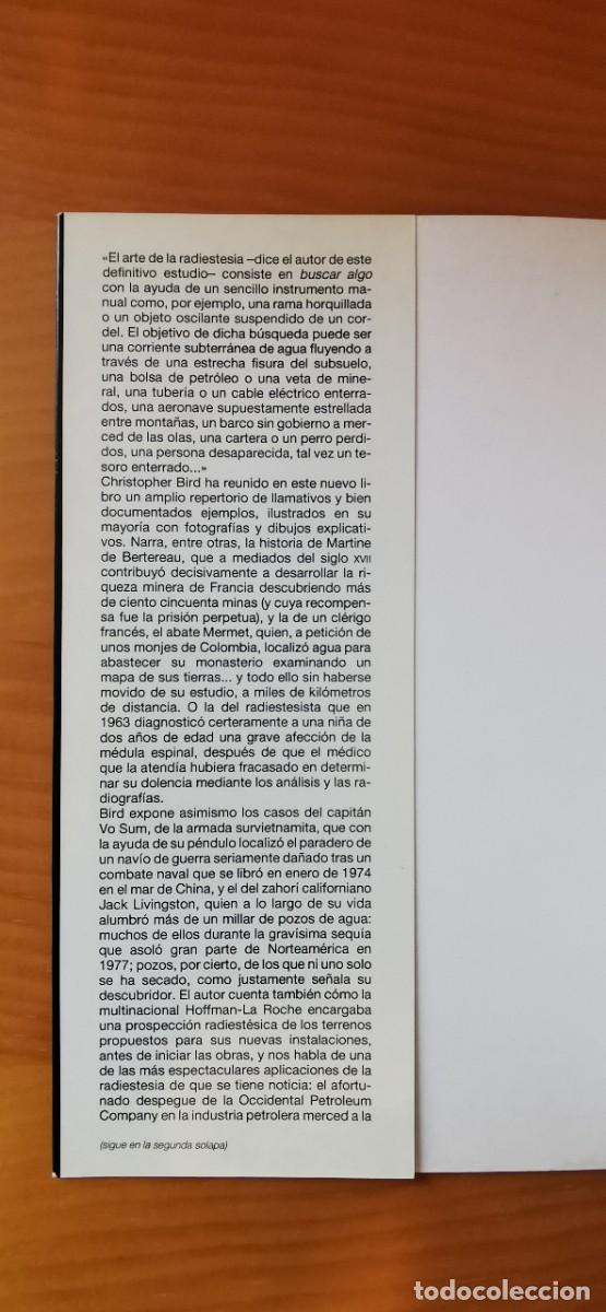 Libros de segunda mano: EL GRAN LIBRO DE LA RADIESTESIA. CHRISTOPHER BIRD. MART&Iacute;NEZ ROCA 1989 - Foto 11