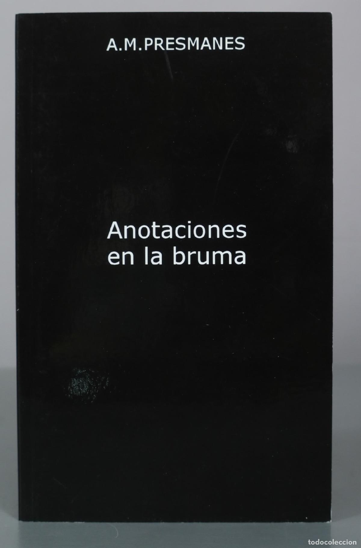 Libros de segunda mano: Anotaciones en la bruma - A.M. Presmanes