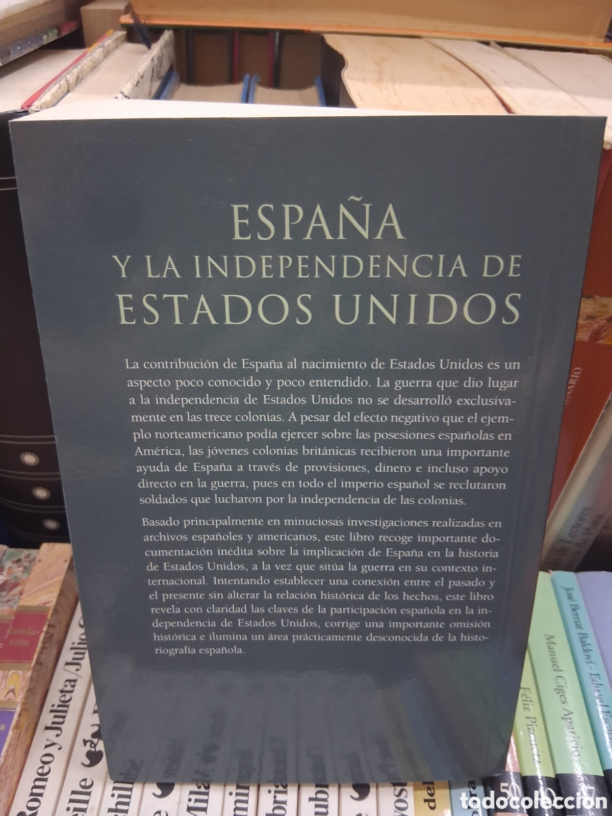 Libros de segunda mano: Espa&ntilde;a y la independencia de Estados Unidos. Thomas E.Chavez . Taurus - Foto 2