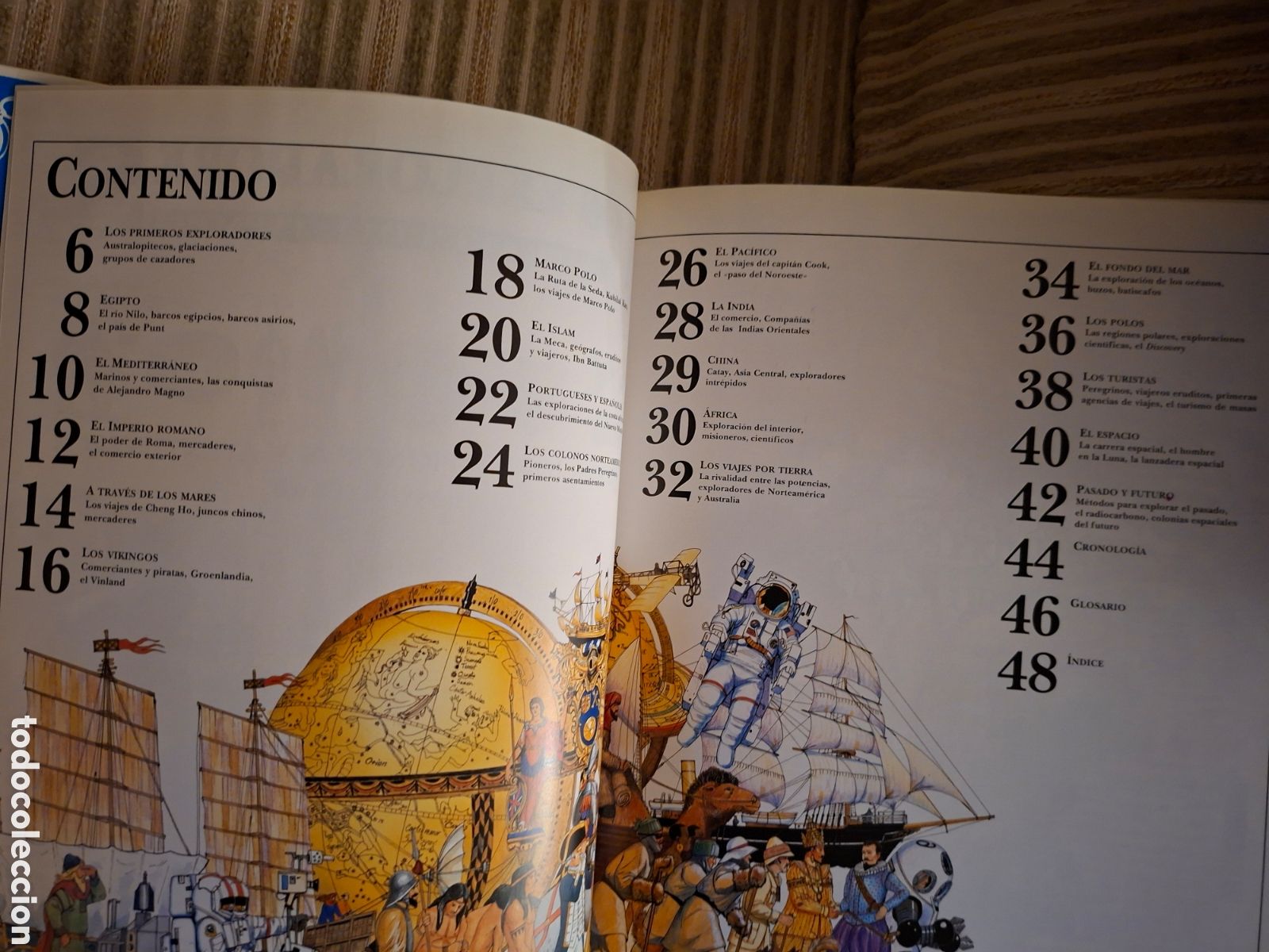 Libros de segunda mano: LOS EXPLORADORES A TRAVES DEL TIEMPO - Foto 5