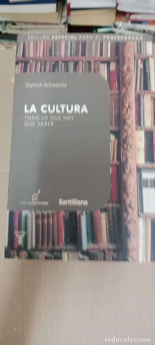 Libros de segunda mano: LA CULTURA DIETRICH SCHWANITZ LIBRO GG-GAT