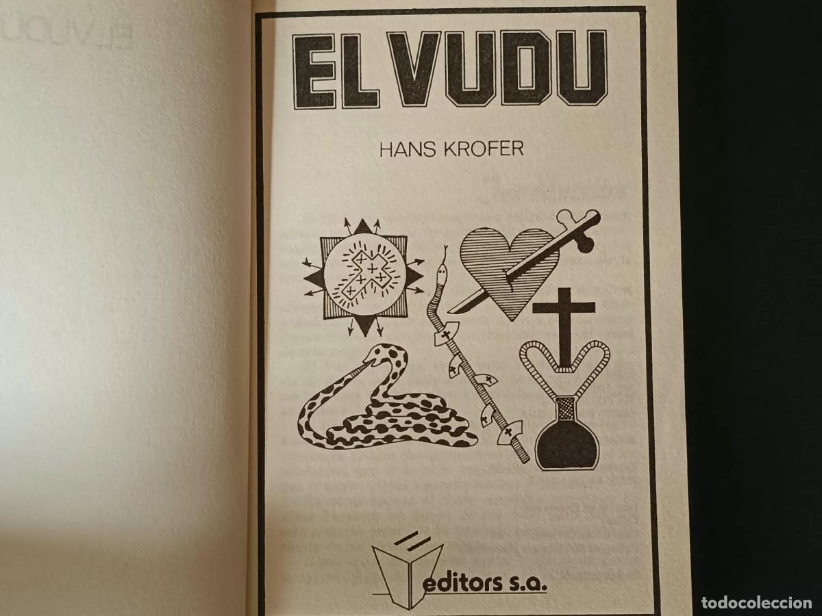 Libros de segunda mano: El Vud&uacute; de Hans Krofer. - Foto 3