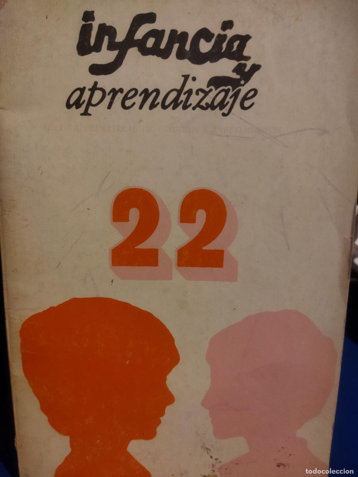 Libros de segunda mano: Infancia y aprendizaje n&uacute;mero 22