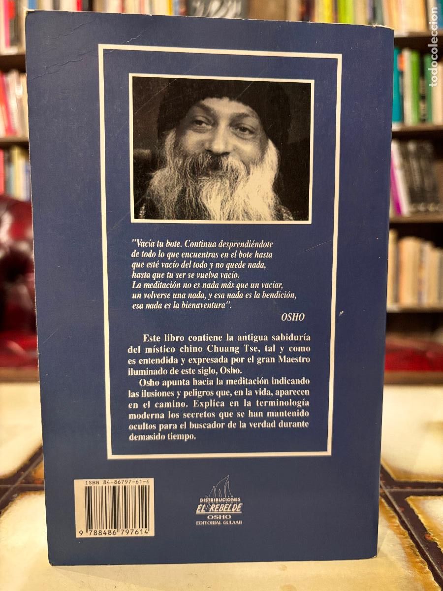 Libros de segunda mano: El bote vac&iacute;o. Osho. - Foto 2