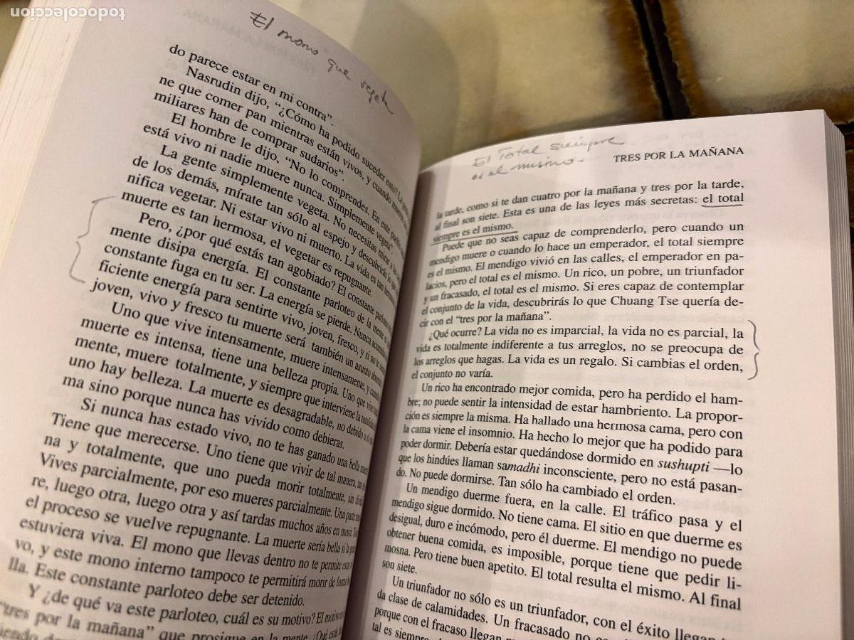 Libros de segunda mano: El bote vac&iacute;o. Osho. - Foto 3