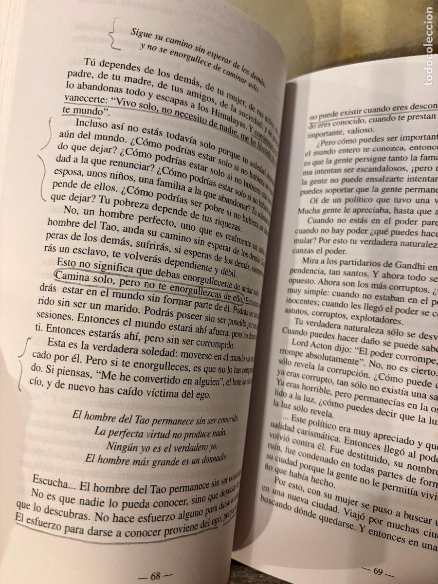 Libros de segunda mano: El bote vac&iacute;o. Osho. - Foto 4