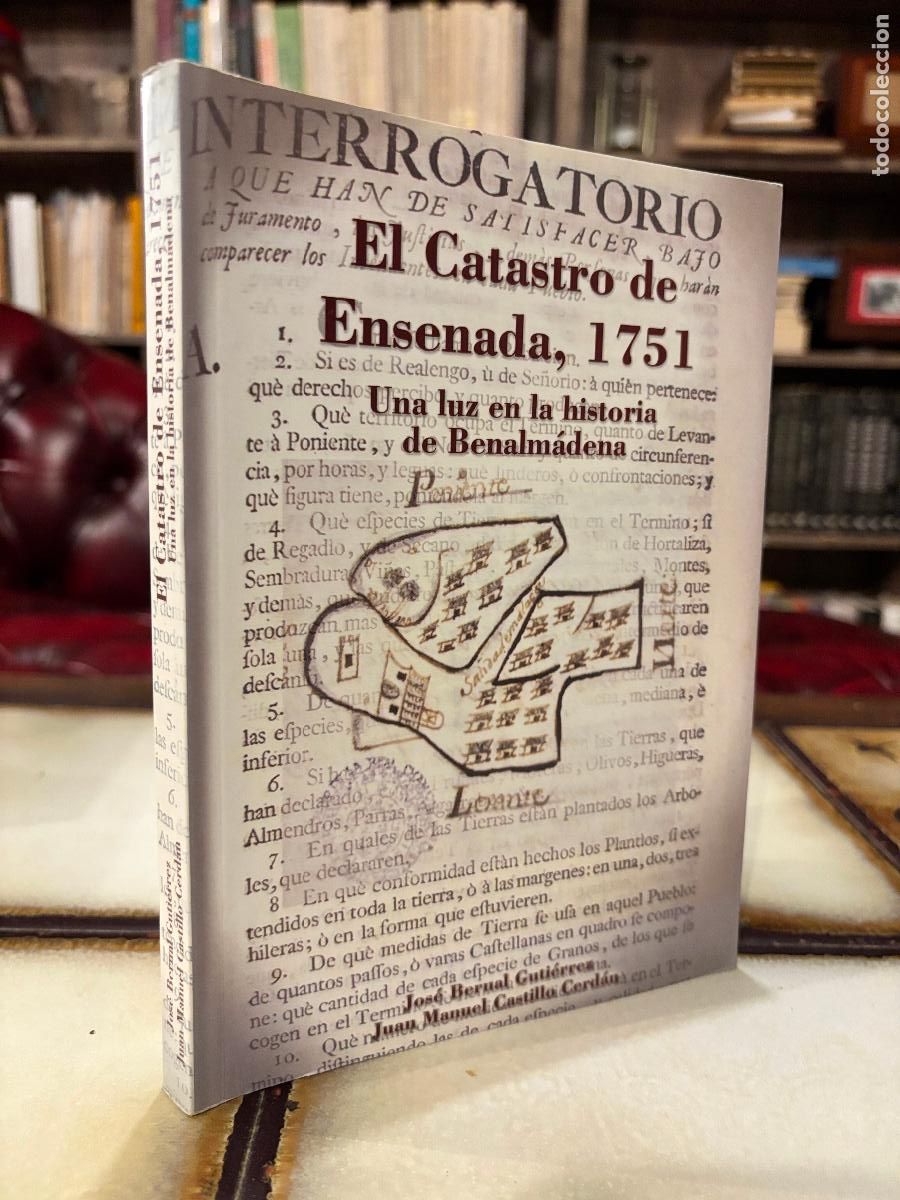 Libros de segunda mano: El catastro de Ensenada. 1751. Una luz en la historia de Benalm&aacute;dena