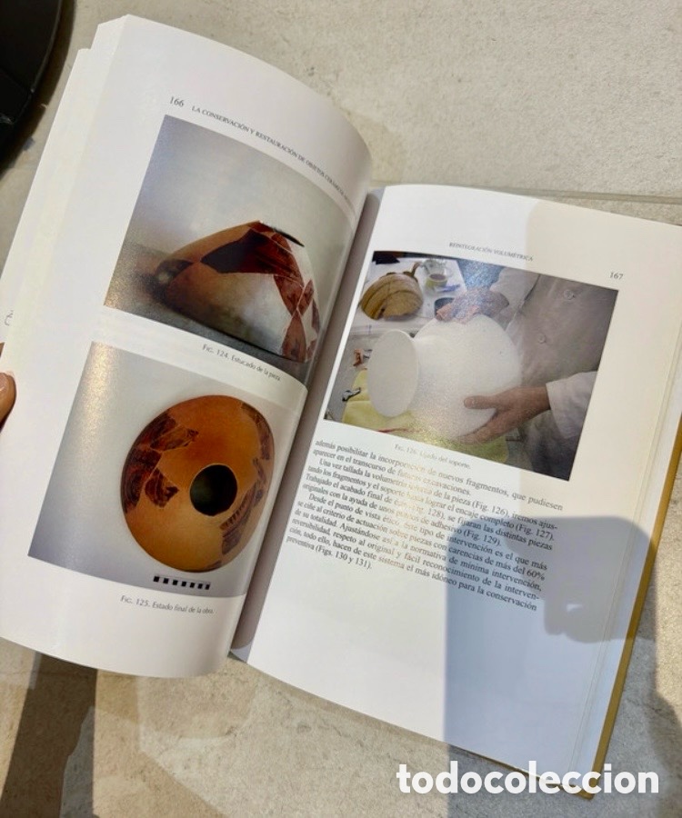 Libros de segunda mano: LA CONSERVACI&Oacute;N Y RESTAURACI&Oacute;N DE OBJETOS CER&Aacute;MICOS ARQUEOL&Oacute;GICOS. - Foto 6