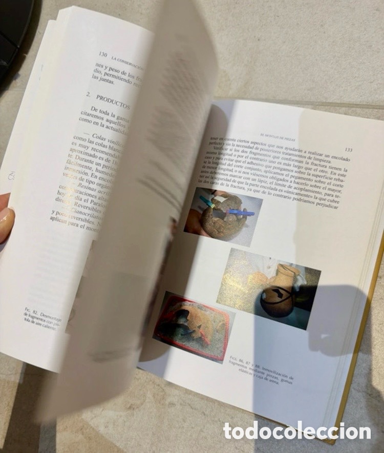 Libros de segunda mano: LA CONSERVACI&Oacute;N Y RESTAURACI&Oacute;N DE OBJETOS CER&Aacute;MICOS ARQUEOL&Oacute;GICOS. - Foto 9