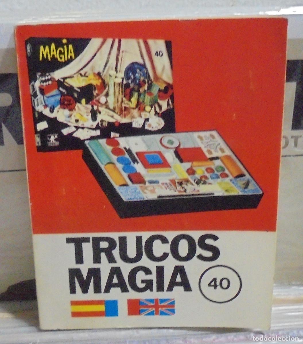 Libros de segunda mano: Trucos magia. 40 trucos, instrucciones
