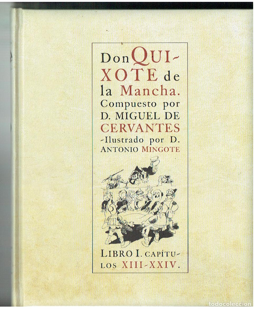 Libros de segunda mano: DON QUIJOTE DE LA MANCHA. LIBRO 2. ILUSTRACIONES ANTONIO MINGOTE. PLANETA 2005. (B/A20 RUM))