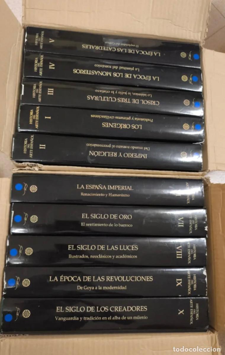 Libros de segunda mano: HISTORIA DEL ARTE ESPA&Ntilde;OL &ndash; OBRA COMPLETA EN 10 TOMOS &ndash; PLANETA / LUNWERG &ndash; JOAN SUREDA