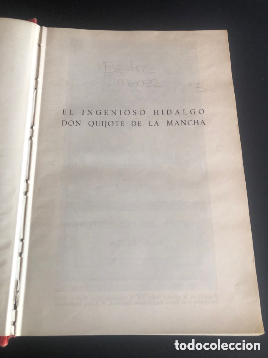 Libros de segunda mano: Don quijote de la mancha 1967 - Foto 2