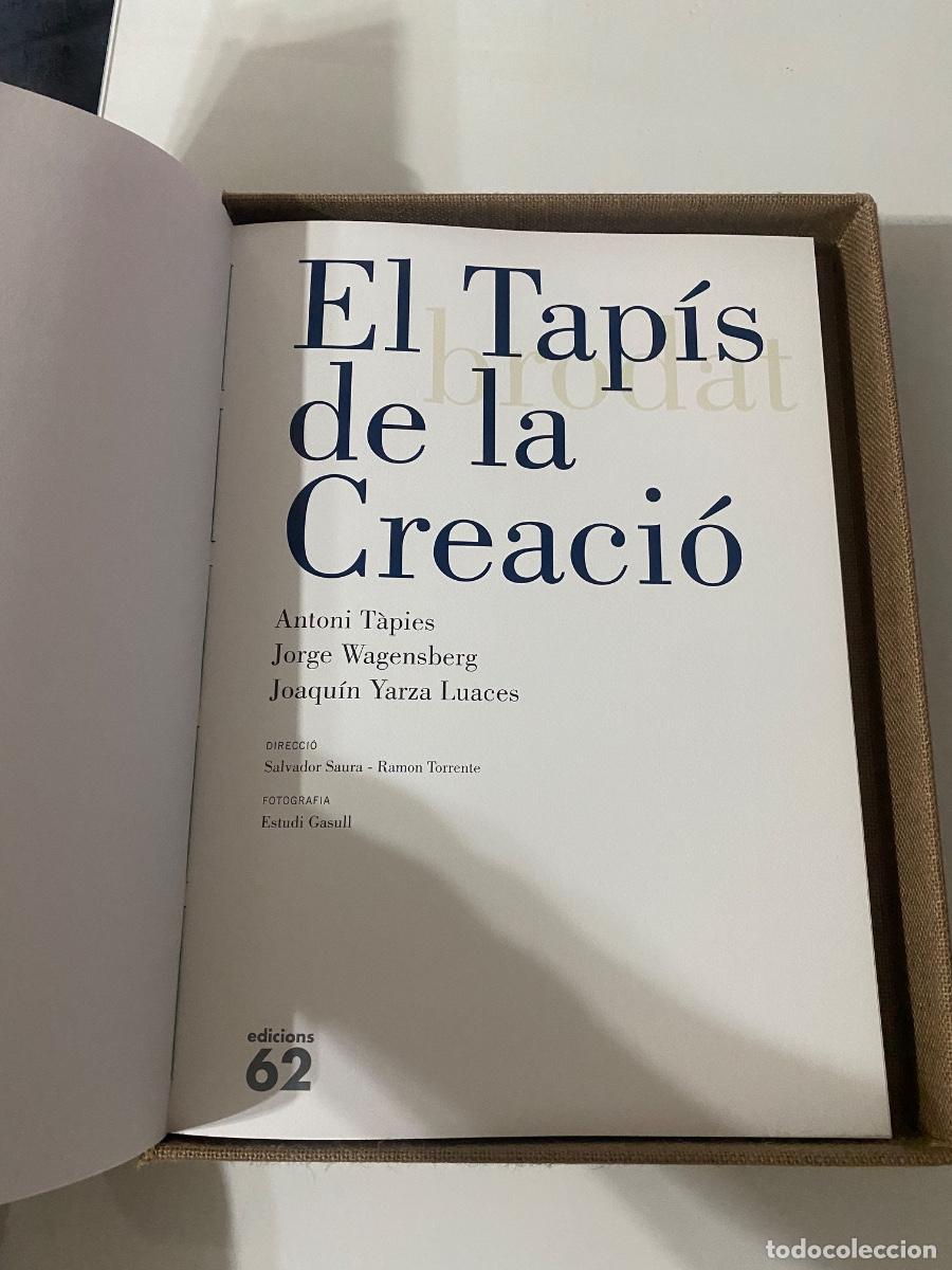 Libros de segunda mano: El tapis de la creaci&oacute;n libro de ANTONI tapies - Foto 9