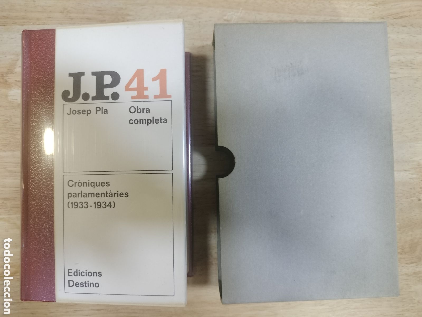 Libros de segunda mano: Josep Pla. Obres completes. Destino. Vol 41 Cr&ograve;niques parlament&agrave;ries