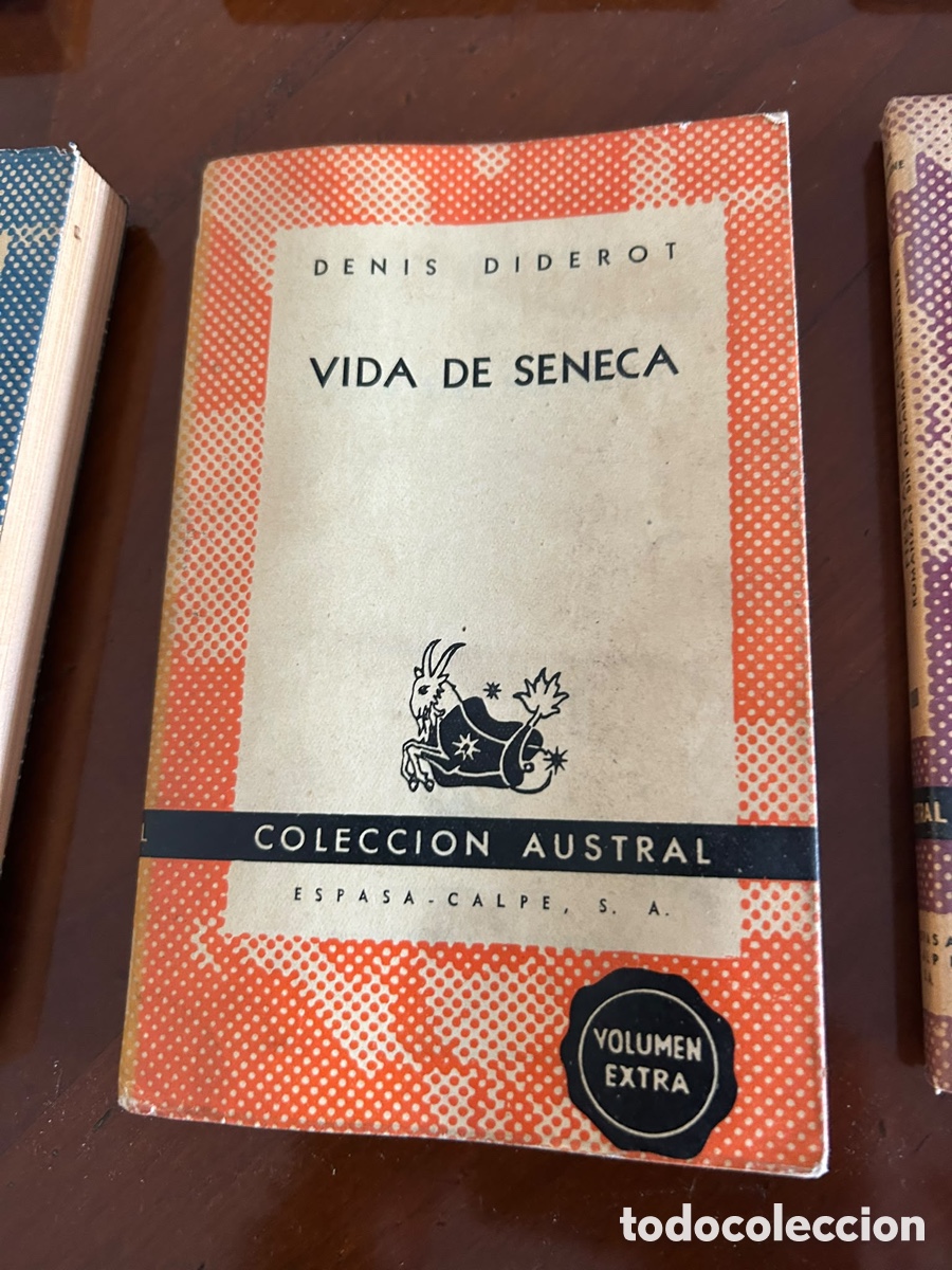 Libros de segunda mano: COLECCI&Oacute;N AUSTRAL. VIDA DE SENECA. DENIS DIDEROT.