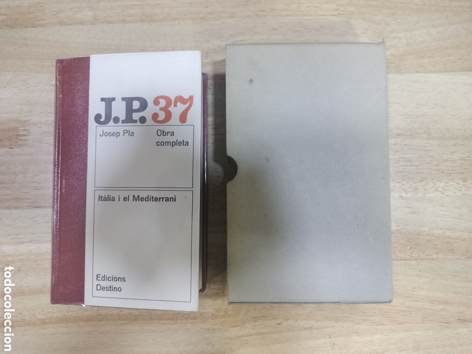 Libros de segunda mano: Josep Pla. Obres completes. Destino. Vol 37. It&agrave;lia i el Mediterrani
