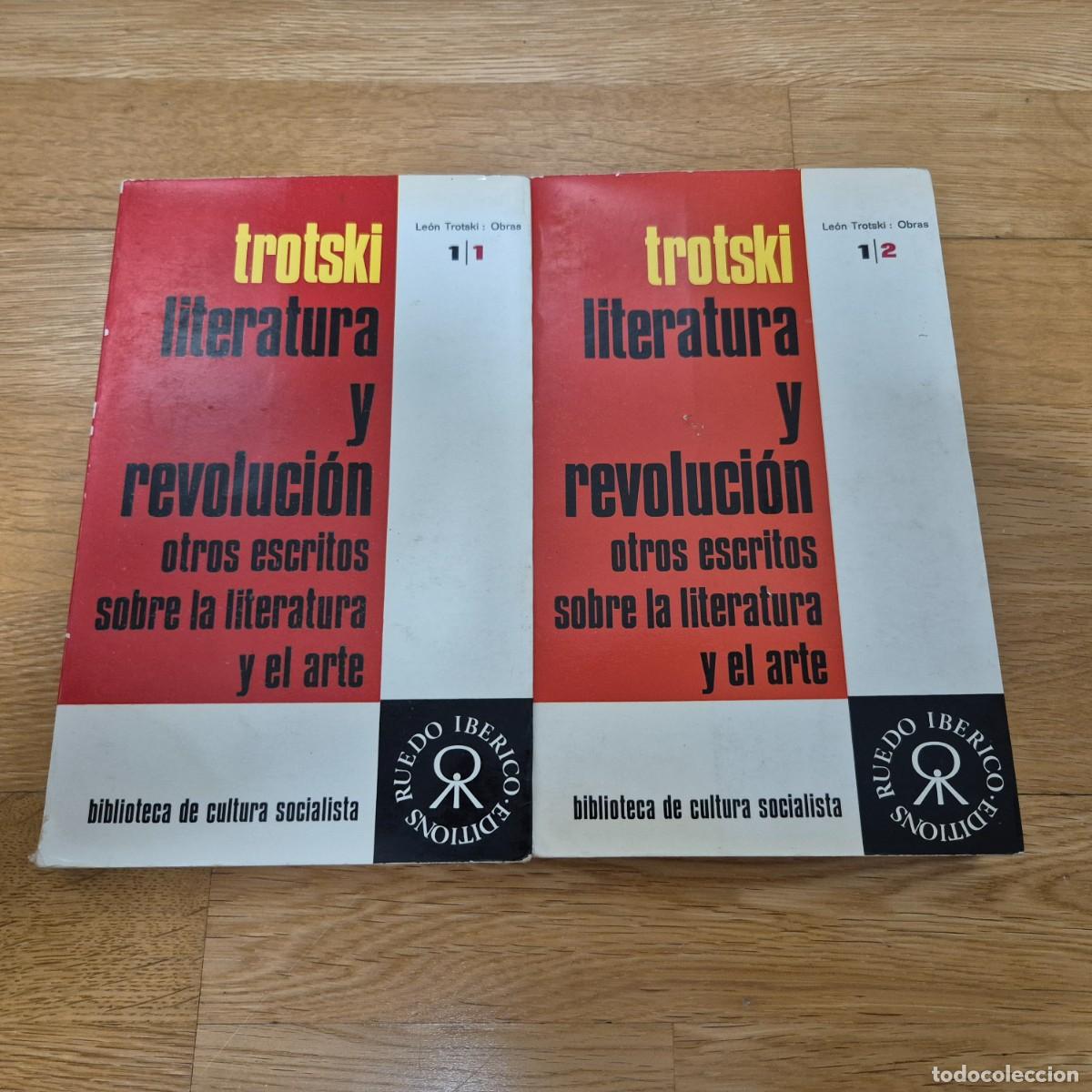 Libros de segunda mano: Literatura Y Revoluci&oacute;n Otros Escritos Sobre La Literatura Y El Arte . Tomo I y II Leon Trotski