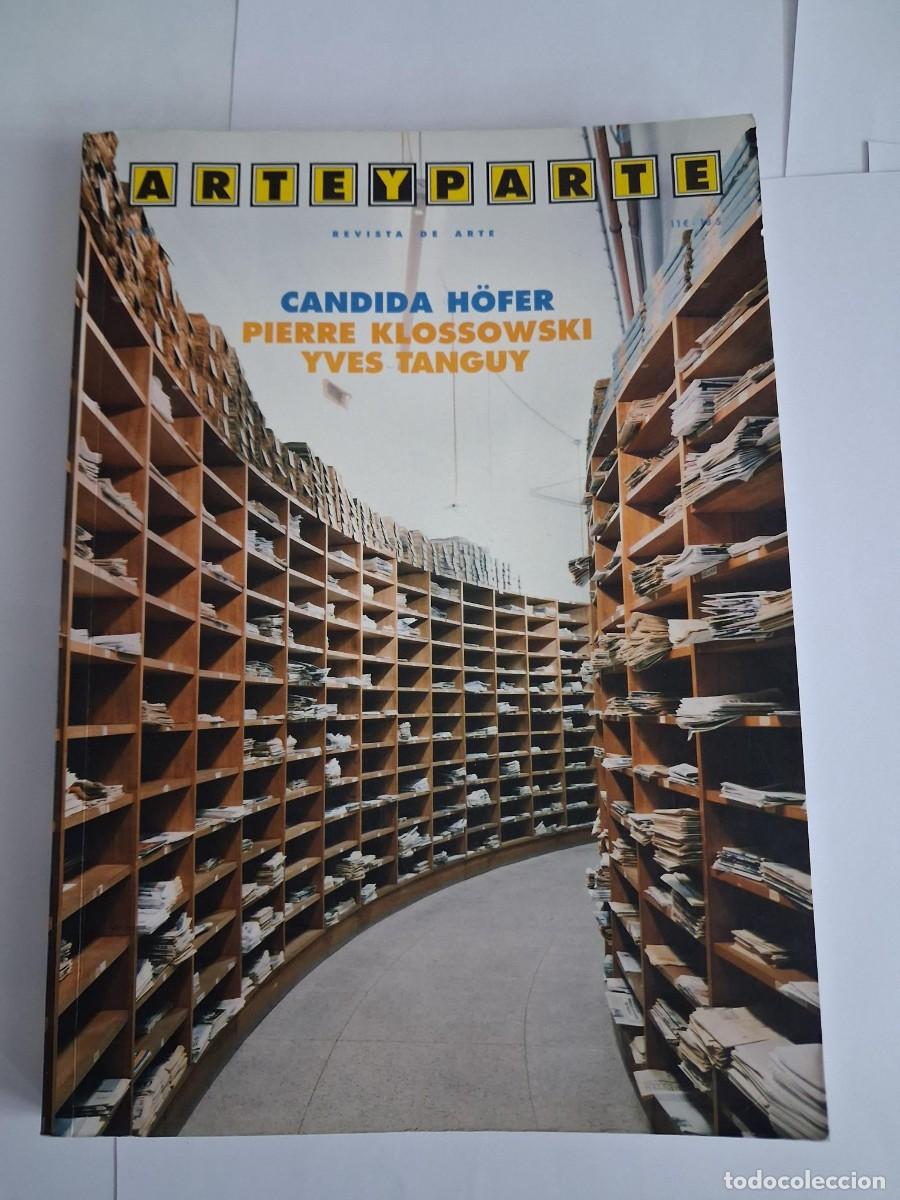 Libros de segunda mano: ARTE Y PARTE CANDIDA HOFER PIERRE KLOSSOWSKI YVES TANGUY ARTE