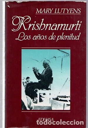 Libros de segunda mano: KRISHNAMURTI - MARY LUTYENS - Foto 1