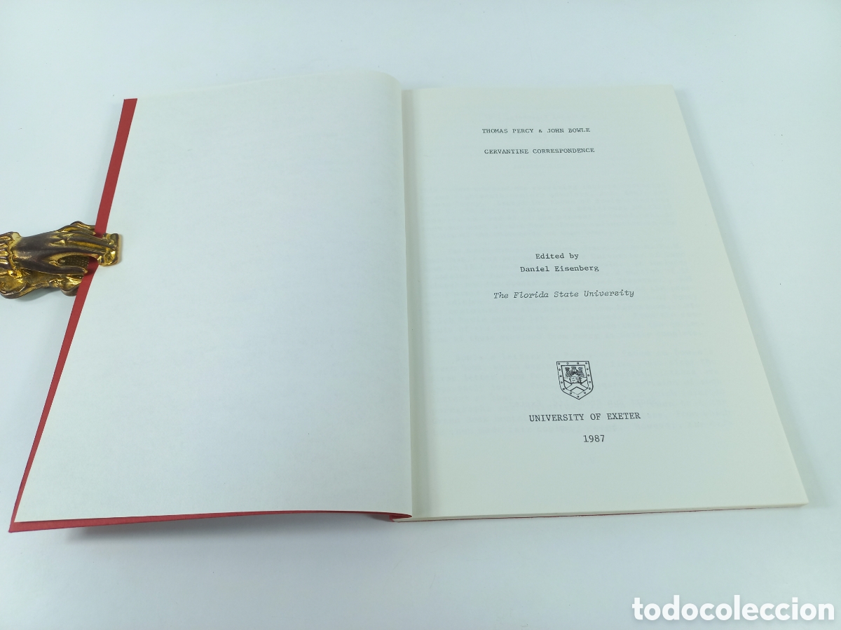 Libros de segunda mano: Cervantine Correspondence. Percy Bowle. - Foto 5