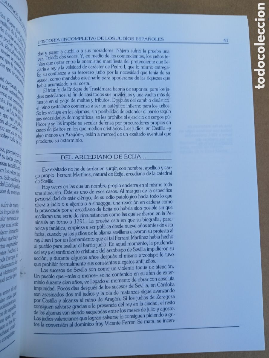 Libros de segunda mano: Caminos de Sefarad. Juan G. Atienza. - Foto 12