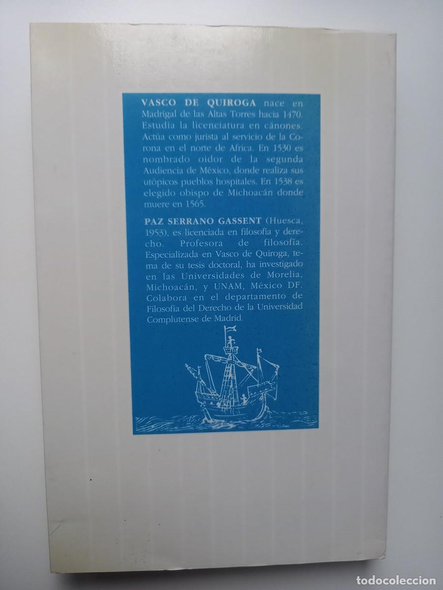 Libros de segunda mano: LA UTOPIA EN AMERICA. Vasco de Quiroga - Foto 2