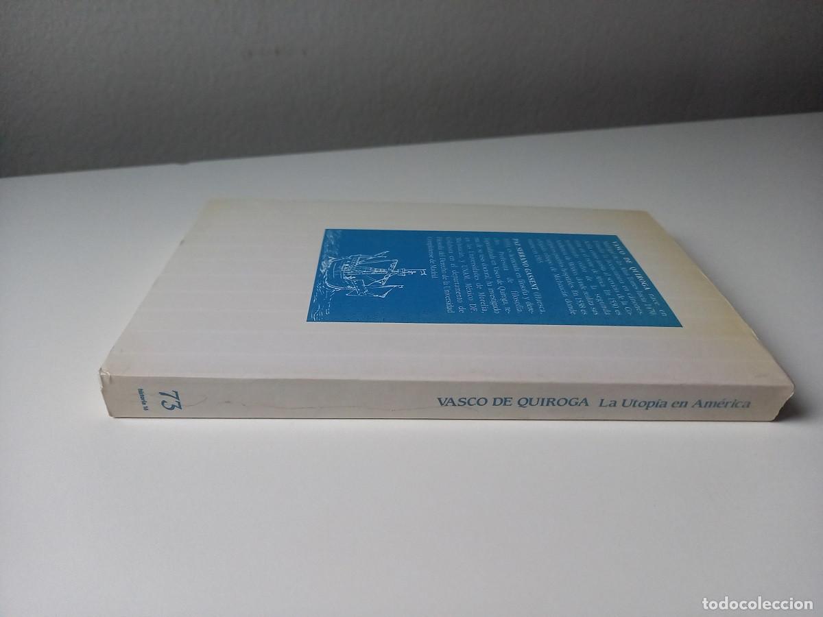 Libros de segunda mano: LA UTOPIA EN AMERICA. Vasco de Quiroga - Foto 3