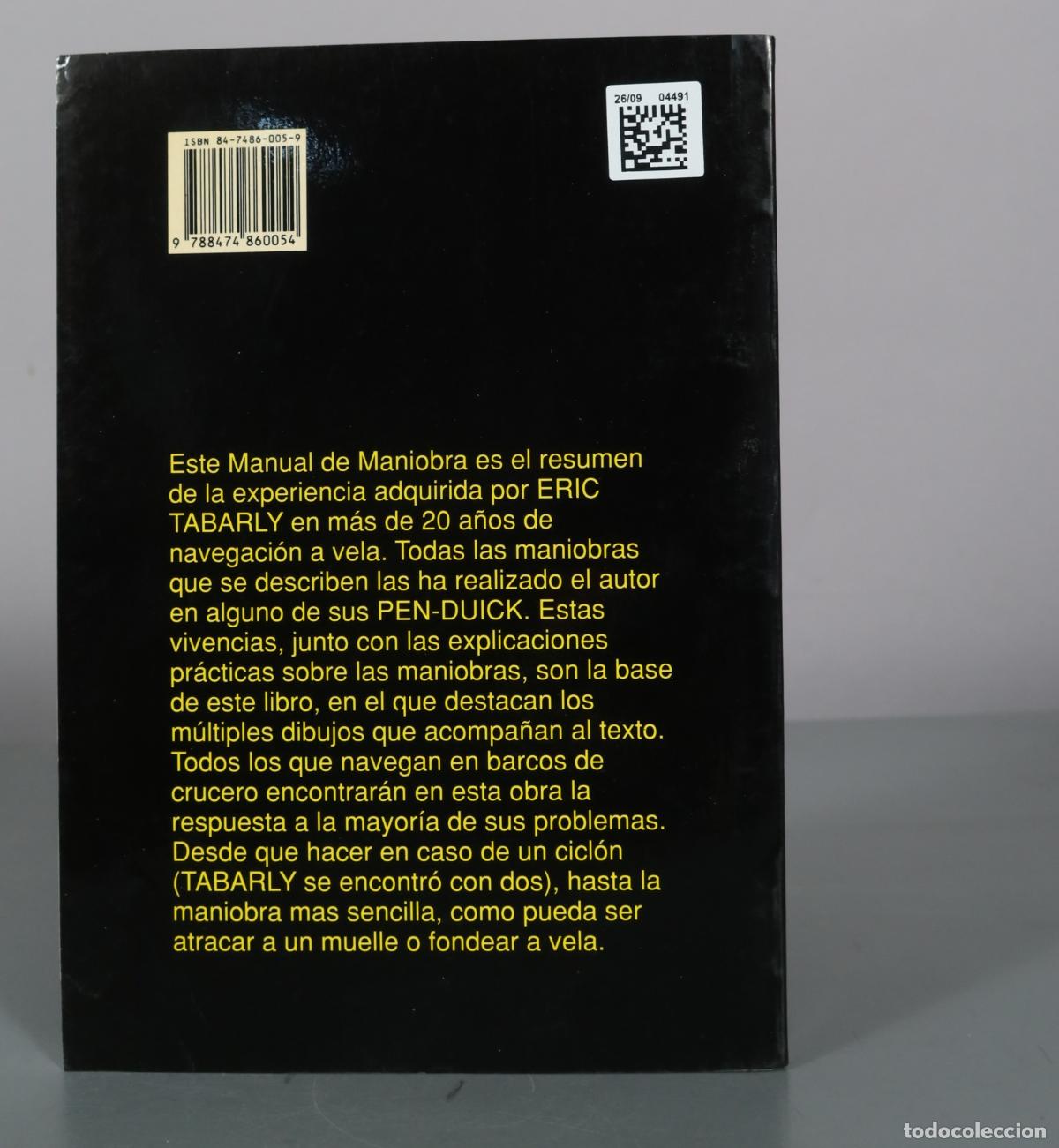 Libros de segunda mano: Manual de maniobra en embarcaciones a vela - Eric Tabarly - Editorial Noray - Foto 2