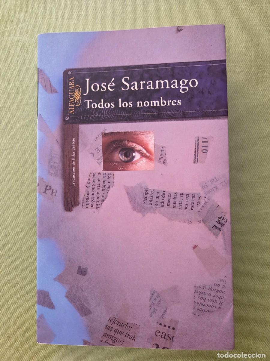 Libros de segunda mano: Todos los nombres - Jos&eacute; Saramago.